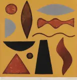 John Coburn, Jazz I, screenprint 26/30