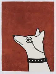 Rona Green, Eloquent Earl, etching 13/30