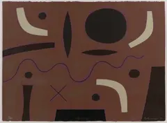 Berrilee by John Coburn, 1977, screenprint 30/40, sold Jun 2019