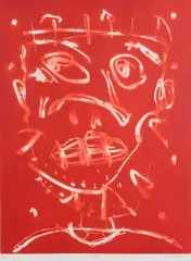 Trip by David Larwill, 2005, etching 6/26, sold Jun 2019