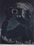Charles Blackman, Night & Day I, etching 24/90