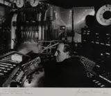 Wolfgang Sievers, Control Cabin Operator, Hot Reversing Mill, Alcora, Point Henery, Victoria, 1970, silver gelatin photograph