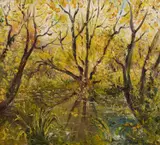 Tessa Perceval, Autumn Light, 1971, oil on canvas