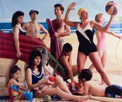 The Bathers by Anne Zahalka, 1989/2008, c-type photograph ed. 9/12, sold Jun 2019