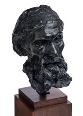 Auguste Rodin, Head of Eustache de Saint-Pierre, Bronze