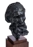 Head of Eustache de Saint-Pierre by Auguste Rodin, Bronze, sold Mar 2019