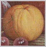 Tim Maguire, Mandarines and Cherries, 1996, screenprint 23/40