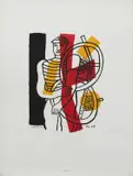 Fernand Léger, Le Travail, 1957, colour lithograph
