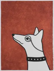 Rona Green, Eloquent Earl, screenprint 6/30