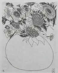 Brett Whiteley, Sons of the Sun, 1983, etching 89/100
