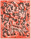 David Larwill, Dog, etching A/P 10/10