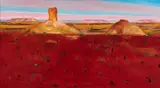Jeff Makin, The Kimberleys, 1991, oil on canvas