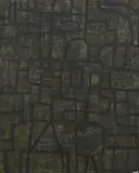 Wayne Eager, Night Watch, 1989, oil on canvas
