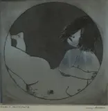 George Baldessin, (Figure in Circle)