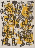 David Larwill, Yes, 2005, etching BAT