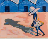 Charles Blackman, The Shadow, screenprint 62/75