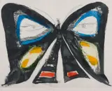 Charles Blackman, Butterfly, etching 33/50