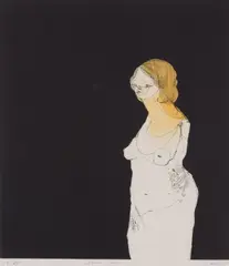 Anthony Lister, Bold Lass, etching s/e VIII
