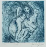 David Boyd, Erotacello, etching 49/60