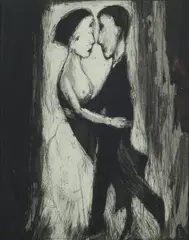 Gary Shead, Tango, etching 98/100