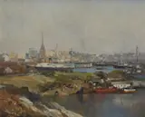 Robert Johnson, Sydney Harbour from Bulls Head