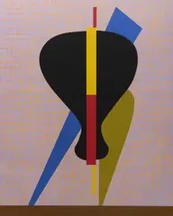 Shaman by Robert Jacks, 2001, oil on linen, sold Nov 2018
