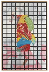 Hamishi Farah, 2 Similar Colours, 2014, acrylic on board