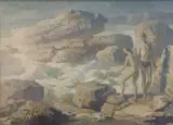 Arthur Murch, Sea Gully, oil on board