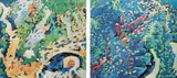 Paul Cavell, Two artworks, Oil on canvas