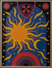 John Coburn, The Fourth Day of Creation, c, 1977, Screenprint a/p