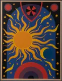 John Coburn, The Fourth Day of Creation, c, 1977, Screenprint a/p