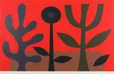 John Coburn, Garden of Desire,, 1976, screenprint A/P
