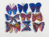 Charles Blackman, Butterfly Diary, screenprint 5/90