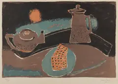 Henryk Hayden, Still Life, 1968, screenprint edition 40/75