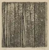 Fred Williams, Forest, etching 7/25