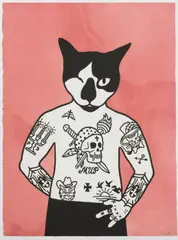Serget by Rona Green, etching BAT, sold Sep 2018