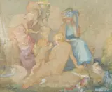 Thea Proctor, (Classical Nude, Cherub and Ladies)