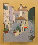 Anne Graham, Two Streets, St. Paul de Vence
