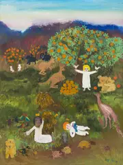 Joy Peck, All That Counts, oil on linen