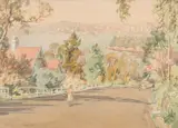 Margaret Pestell, Cremorne, Sydney, watercolour