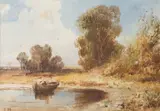 Louis Buvelot, Lake Scene