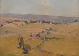 William Dunn Knox, On the Old Diggings, oil on board