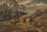 Jan Hendrik Scheltema, Grazing Cows
