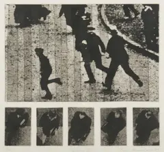 Bea Maddock, Square II, 1973, etching 7/10
