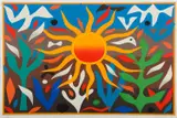 John Coburn, Summer, 1988, screenprint 24/99