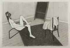 Nude 3 by John Brack, lithograph, sold Jun 2018