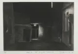 Rick Amor, Street at Night, Venice, 2007, etching 7/10