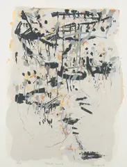 David Rankin, Black Scrub, screenprint 29/70