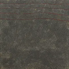 My Country - Bushseeds by Kathleen Petyarre, 2008, acrylic on canvas, sold Jun 2018