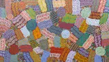 Betty Mbitjana, Awelye, c.2009, acrylic on canvas